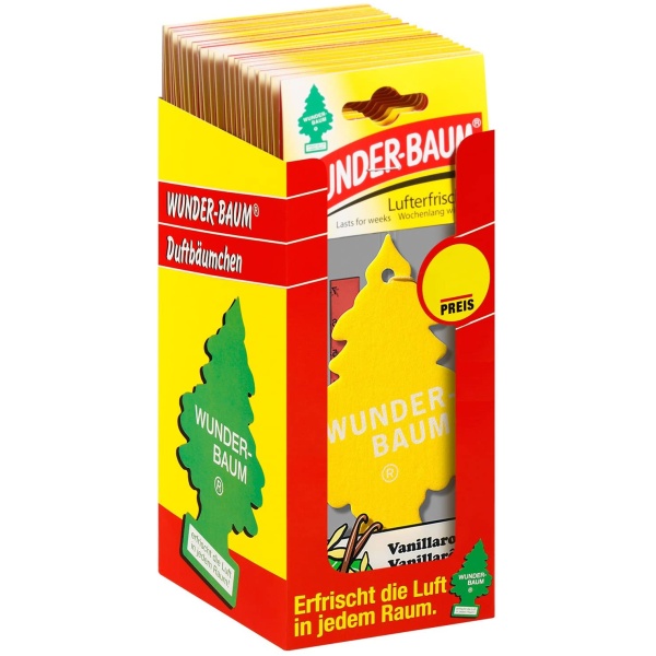 Set 24 Buc Odorizant Wunder-Baum Bradut Vanillaroma 7612720201112